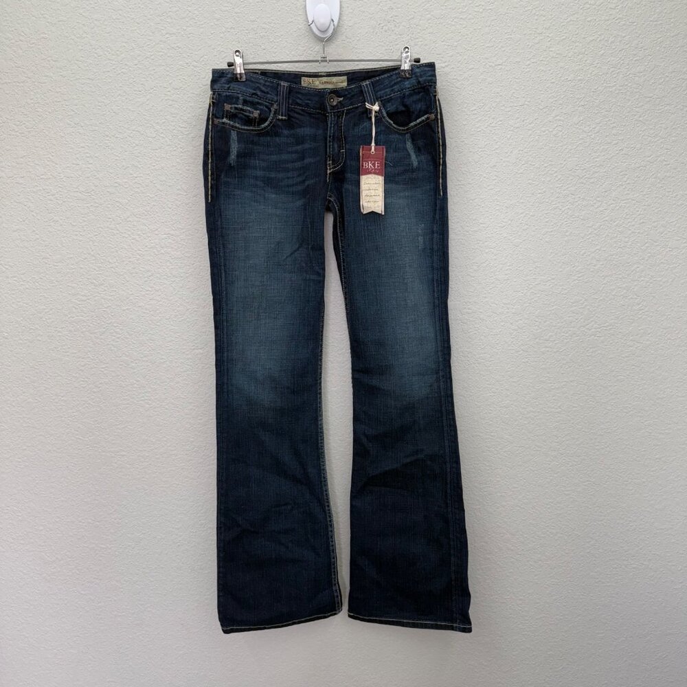 BKE Women's Dark Indigo Boot Cut Jeans